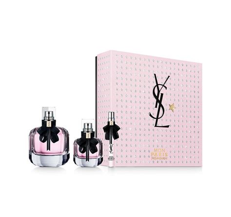 yves saint laurent perfume mon paris gift set|ysl mon Paris perfume 90ml.